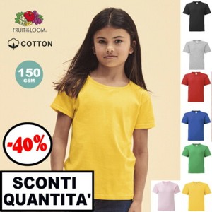 T-SHIRT Bimba Top Estivo Verde Military Green Stampata Arancione Magli-  CommercioVirtuoso.it