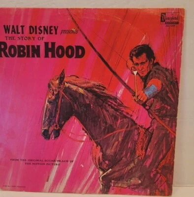 Walt Disney Presents LA HISTORIA DE ROBIN HOOD LP DQ-1249   Foto 1 de 4