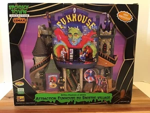 Lemax Spooky Town Halloween Frankenstein Funhouse Sound beleuchtet & animiert - Bild 1 von 17