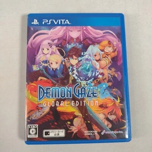 Japanese Demon Gaze Global Edition PS PlayStation Vita Complete CIB US Seller - Picture 1 of 5