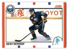 Dean Kennedy 1990 Score Canadian HOCKEY #299 Buffalo Sabres