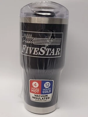 24 OZ FIVESTAR MISER VACUUM INSULATED STAINLESS STEEL TUMBLER - Image 1 of 4
