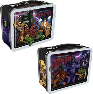 Masters of the Universe MOTU - REVELACIÓN caja de almuerzo de metal de 2 caras por entrada de fábrica - Imagen 1 de 3