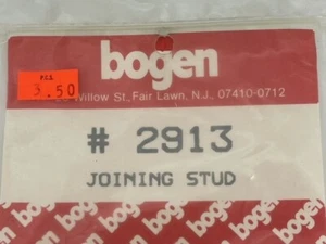 Manfrotto Bogen #2913 Joining Stud for Super Clamp. New old stock, Made in Italy - Picture 1 of 4