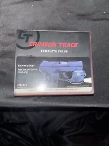 Crimson Trace Lightguard Tactical 110 Lumen Light For Ruger LCP II #LTG-778 - Picture 1 of 2