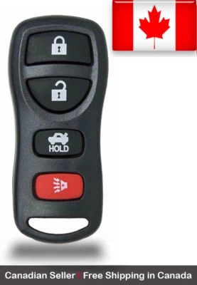 1x Nuevo Repuesto Entrada Sin Llave Control Remoto Llavero Para Nissan KBRASTU15 Foto 1 de 3