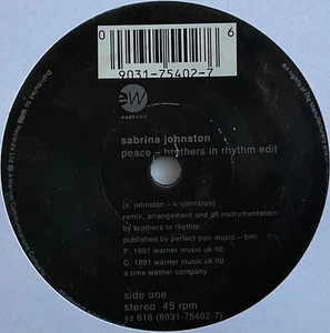 Sabrina Johnston - Peace - 7” Vinyl Single - Picture 1 of 3