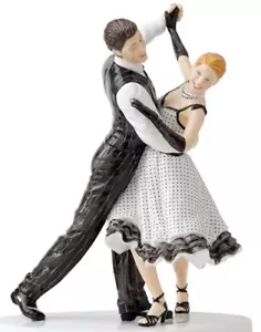 Royal Doulton The Quick Step Tanzpaar 10" Figur HN5448 LTD ED #5/1500 Neu - Bild 1 von 6