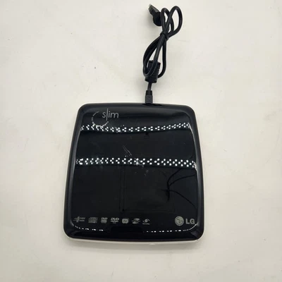 LG GP08LU10 8X Slim Portable External Super Multi DVD Rewriter - Image 1 of 4