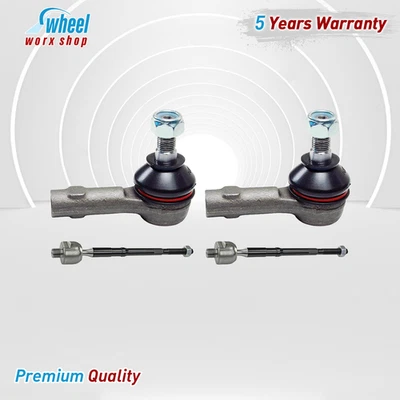 4 extremos de barra de amarre exterior interior delantero supremo para Chevrolet Spark 2013-2015 Foto 1 de 4