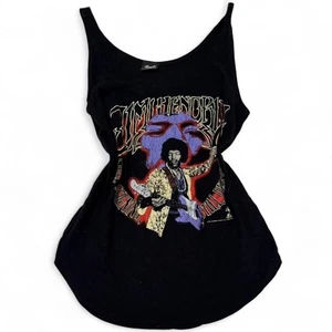Grafik Tank Top Jimi Hendrix Band Tee Grunge SoftGrunge Alt Punk Goth Emo - Bild 1 von 4