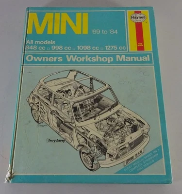 Manual de Reparación - Haynes Mini All Modelos inglese Modelo Año 1969-1984 - Imagen 1 de 4