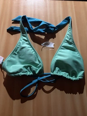 Top de bikini para mujer No Boundaries XL extra grande 15/17 verde azul traje de baño Foto 1 de 4