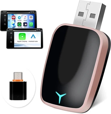 Mini Adaptador Inalámbrico Carplay para iPhone Dongle Bluetooth Compatible con iOS10+ Foto 1 de 4