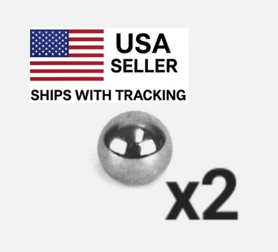 Taurus 9MM safety detent ball(2 pack)G2C, G3C, PT111, G2, G3, TORO,G2S,BB Sphere