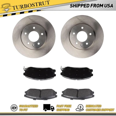 Rotores de freno delanteros originales pastillas de freno para Chevrolet Equinox 2007-2009 Foto 1 de 4