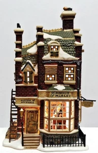 Department 56 Heritage Collection Christmas Carol Scrooge Marley Counting House - Picture 1 of 10