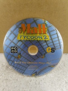 Mall Tycoon 2 PC CD Global Star 2003 Build Mega Mall Simulation Loose Retro - Picture 1 of 1