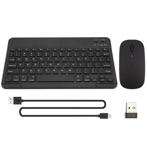 Ultra-Thin Silent  Bluetooth Keyboard and Mouse Set Suitable for Tablet2944 - Afbeelding 1 van 7