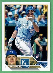 2023 Topps Series 1 Nick Pratto Rookie Card #182 Royals RC QTY - Picture 1 of 2