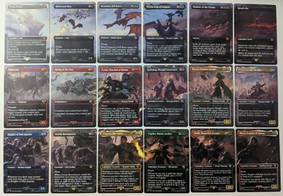Battle of Pelennor Fields Magic the Gathering Lord of the Rings MTG COMPLETE Set - Image 1 of 4