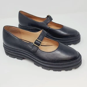 Madewell The Freya Platform Lugsole Mary Jane shoes Black Sz 9 NWOB - Bild 1 von 7