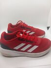 Adidas Cloudfoam Boys Red Trainers Size 4 Boys Adidas Shoes