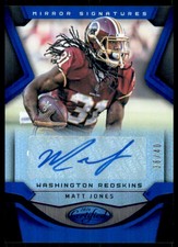 2016 Certified Signatures Mirror Blue #65 Matt Jones Auto /40