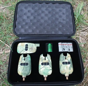 Dsm Bite Alarm Evolution Camou Carpfishing Avisadores Acústicos Set 3+1 A0447 - Zdjęcie 1 z 7
