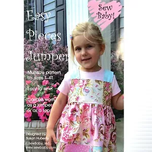 Maglione bambina Easy Pieces MODELLO di Susan Huberty SewBaby fa taglie 1T - 4T - Foto 1 di 12
