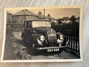 VINTAGE CLASSIC AUSTIN CAR PHOTOGRAPH MEASURING 13.5 X 8.5cm ref 11 - Foto 1 di 2