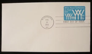 United States Stamps 1971 Embossed Postage Pre-Paid First Day of Issue Envelope - Picture 1 of 4