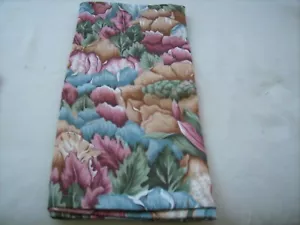 Handmade Valance Green mauve burgandy floral 52" x 14" - Picture 1 of 1