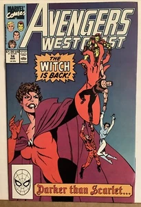 Marvel Comics: Avengers West Coast #56 (1990) 1st. App.of Dark Scarlet Witch - Picture 1 of 2