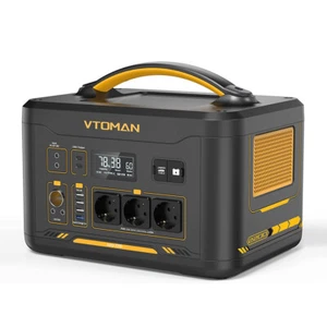 VTOMAN 2200W/1548Wh Solarstromspeicher LiFePO4 für Haus & Camping (Tragbar) - Bild 1 von 15