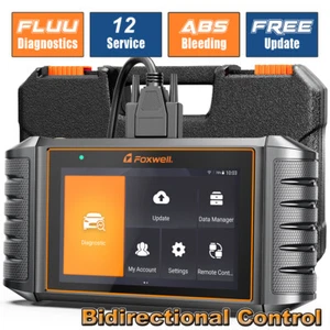FOXWELL NT726 OBD2 Scanner Car Bidirectional Diagnostic Tool Throttle Relearn US - Bild 1 von 17