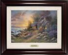 Seaside Hideaway par Thomas Kinkade 2011 Signé Plaque Lithographie Offset 