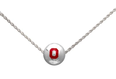 New Ohio State Buckeyes Silver Sun Necklace, NCAA - Image 1 of 3