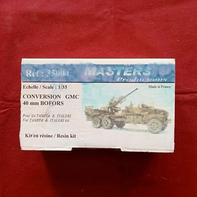 Conversion GMC 40mm Bofors for Tamiya/Italeri kit -scala 1/35 Master Productions - Immagine 1 di 2