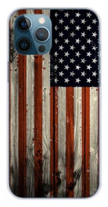 Coque en silicone imprimée compatible Apple iPhone 12 Pro Max USA Hood - Imagen 1 de 3