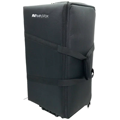 AmpliVox Travel Case for Portable PA or Equpment Sound System Padded 27x12x15 - Image 1 of 4
