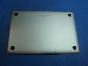 MacBook Pro 13" A1502 Late 2013 ME864LL/A Bottom Case Base Cover Silver 923-0561 - Picture 1 of 3