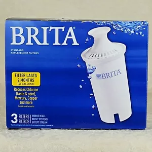 Paquete de 3 filtros de agua de repuesto Brita para jarras y dispensadores de agua Brita - Imagen 1 de 6