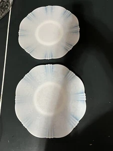 American Sweetheart Monax Serving Plate By MacBeth Evans 11.5” Vintage Pair - Picture 1 of 5