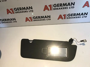 VISERA DE SOL DELANTERA PARA CONDUCTOR AUDI Q8 GENUINA 18-22 NEGRA 4M8857552 - Imagen 1 de 1