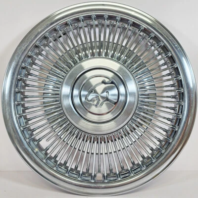 Tapacubos cubierta de rueda de alambre de 15" Mercury Cougar # 876A 1989-1992 OEM # E9WY1130D Foto 1 de 4