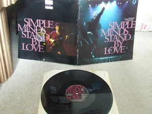 12" MAXI SINGLE LTD EDT SIMPLE MINDS STAND BY LOVE VST1358 1991 LTD EDT NUM 0270 - Picture 1 of 2