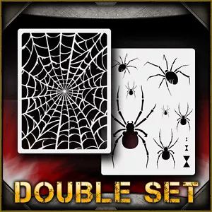 Juego de 1 plantilla de aerógrafo Spider Web Airsick - Imagen 1 de 1