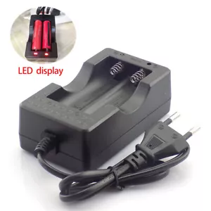 2 porty 18650 litowo-jonowy akumulator ścienny domowy adapter ładowarki 1A - Zdjęcie 1 z 5