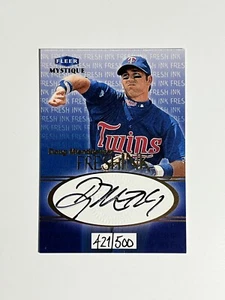 DOUG MIENTKIEWICZ 1999 FLEER MYSTIQUE AUTO /500 2004 RED SOX - Picture 1 of 2